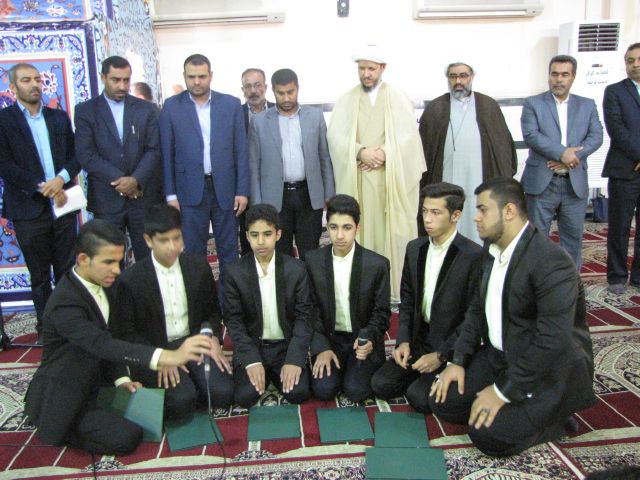 گزارش تصویری/ تجلیل ازنخبگان و دانش آموزان برتر شهرستان کارون
