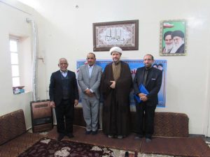 گزارش تصویری/دیدار هیئتی از شورای حل اختلاف با امام جمعه کارون