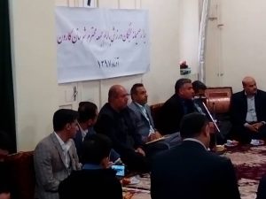 گزارش تصویری/دیدار نخبگان قرآنی و ورزشی با امام جمعه کارون