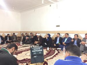 یدار امام جمعه کارون با مردم کوی مشعلی
