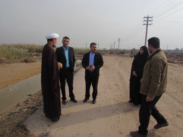 بازدید امام جمعه از محدوده