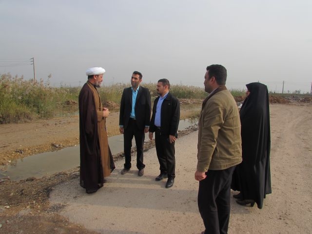 بازدید امام جمعه از محدوده