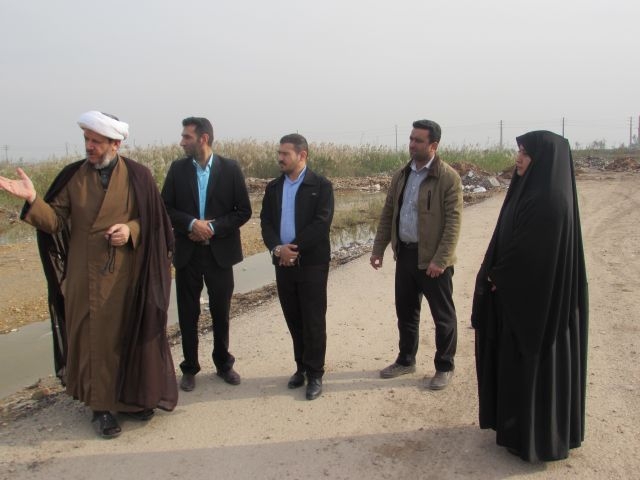 بازدید امام جمعه از محدوده