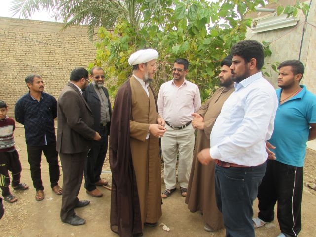 گزارش تصویری/ بازدید امام جمعه کارون از مناطق محروم