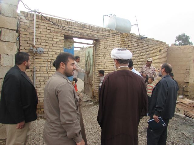 گزارش تصویری/ بازدید امام جمعه کارون از مناطق محروم