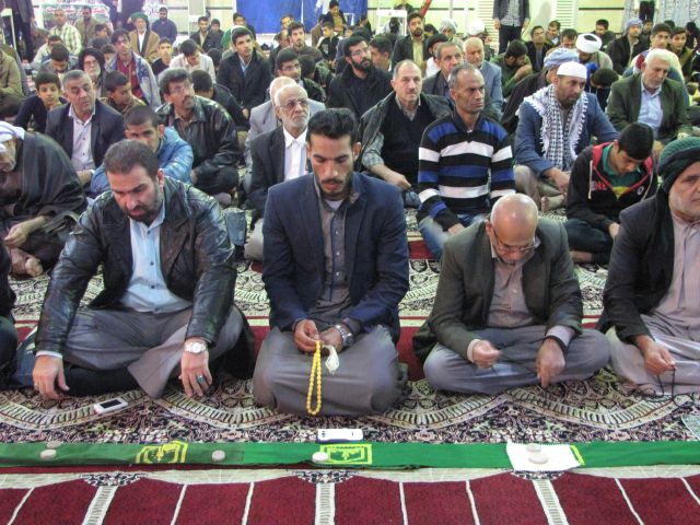 گزارش تصویری /نماز جمعه شهرستان کارون 21دی ماه 97