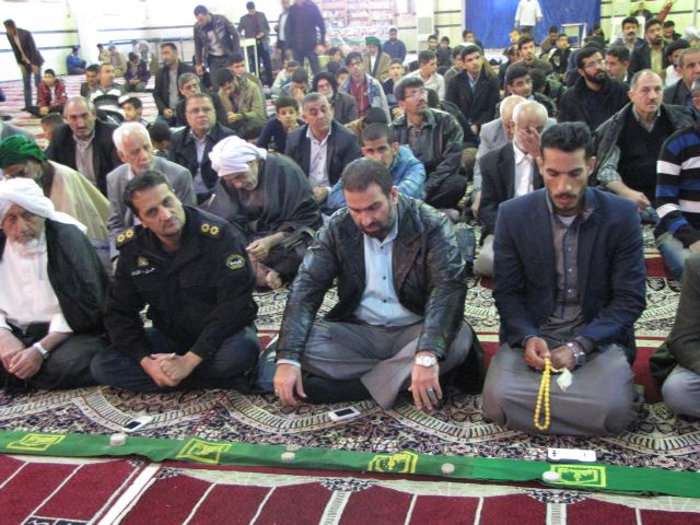 گزارش تصویری /نماز جمعه شهرستان کارون 21دی ماه 97