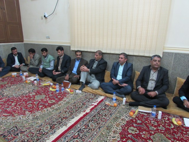 شست امام جمعه کارون با شوراها و دهیاران بخش سویسه