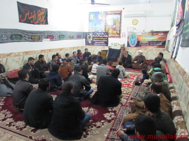 حضور امام جمعه کارون در جلسه قرانی