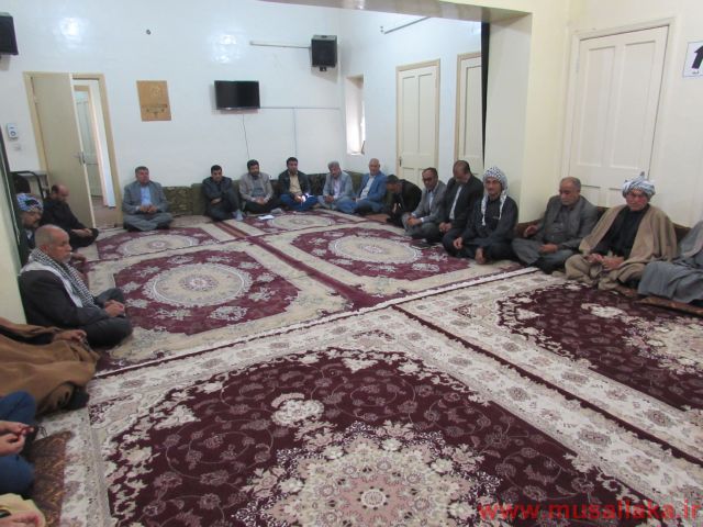 رگزاری جلسه با معتمدین شهرستان به مناسبت چهلمین سالگرد انقلاب اسلامی