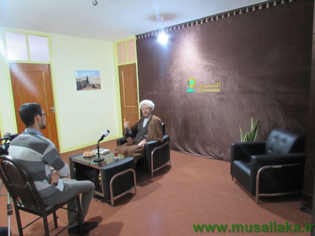 حضور امام جمعه کارون در خبرگزاری النخیل