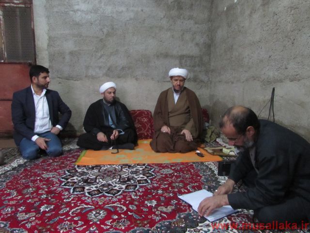 گزارش تصویری/ سرکشی امام جمعه کارون از مستمندان قلعه چنعان