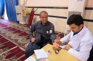 برگزاری ایستگاه سلامت در نماز جمعه این هفته