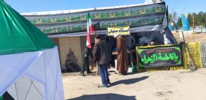 بازدید امام جمعه کارون از ایستگاه های صلواتی میسر سویسه