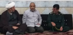 دیدار امام جمعه کارون با جانباز 8 دفاع مقدس