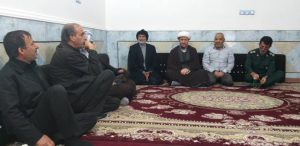دیدار امام جمعه کارون با جانباز 8 دفاع مقدس