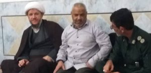دیدار امام جمعه کارون با جانباز 8 دفاع مقدس
