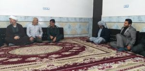 دیدار امام جمعه کارون با جانباز 8 دفاع مقدس