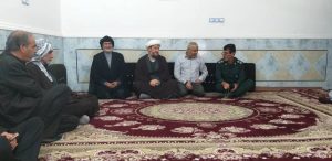 دیدار امام جمعه کارون با جانباز 8 دفاع مقدس