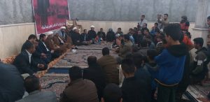 دیدار امام جمعه کارون با اهالی روستای چمیان