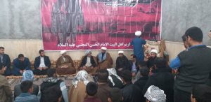 دیدار امام جمعه کارون با اهالی روستای چمیان