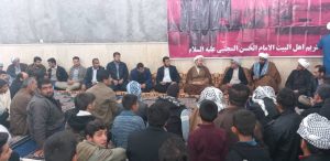 دیدار امام جمعه کارون با اهالی روستای چمیان
