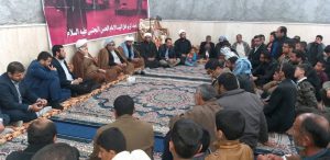 دیدار امام جمعه کارون با اهالی روستای چمیان