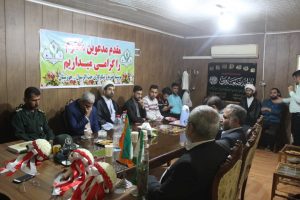 مراسم اهدایی جهیزیه به ۸ زوج یتیم با حضور امام جمعه کارون برگزار شد