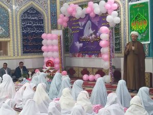 مراسم جشن عبادت با حضور امام جمعه کارون برگزار شد