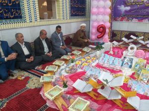 مراسم جشن عبادت با حضور امام جمعه کارون برگزار شد