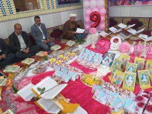 مراسم جشن عبادت با حضور امام جمعه کارون برگزار شد