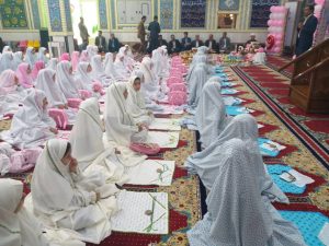 مراسم جشن عبادت با حضور امام جمعه کارون برگزار شد