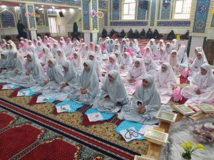 مراسم جشن عبادت با حضور امام جمعه کارون برگزار شد