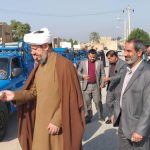 مراسم اهدایی جهیزیه به ۸ زوج یتیم با حضور امام جمعه کارون برگزار شد
