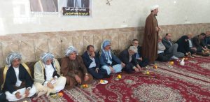 نشست امام جمعه کارون با مسئولین کشوری ،استانی و شیوخ و بزرگان عشایر برگزار شد
