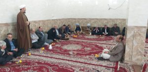 نشست امام جمعه کارون با مسئولین کشوری ،استانی و شیوخ و بزرگان عشایر برگزار شد