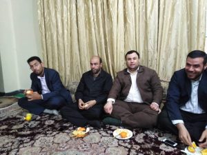 دیدار امام جمعه کارون با رزمنده 8 سال دفاع مقدس