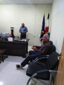 دیدار امام جمعه کارون با پرسنل و مسئول کمیته امداد امام خمینی شهرستان