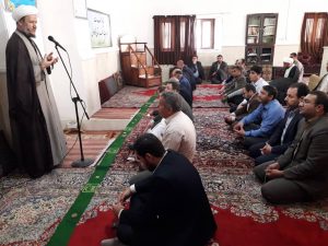 نماز وحدت ادارات در مسجد فاطمه الزهرا(س) برگزار شد
