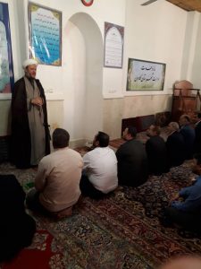 نماز وحدت ادارات در مسجد فاطمه الزهرا(س) برگزار شد