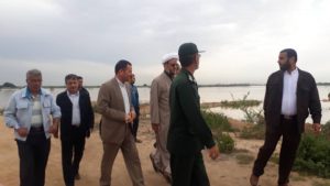 بازدید امام جمعه کارون از روستاهای حاشیه رود خانه کارون