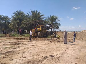 گزارش تصویری/بازدید امام جمعه کارون از سیل بند روستای فارسیات