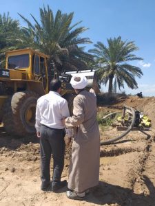 گزارش تصویری/بازدید امام جمعه کارون از سیل بند روستای فارسیات
