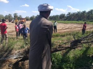 گزارش تصویری/بازدید امام جمعه کارون از سیل بند روستای فارسیات