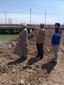 گزارش تصویری/بازدید امام جمعه کارون از سیل بند روستای فارسیات