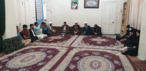 دیدار زوجه های جوان با امام جمعه کارون