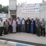 دیدار مسئولین ستادعتبات عالیات کشور و استان با امام جمعه شهرستان کارون
