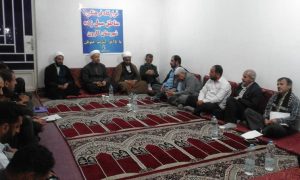 جلسه قرارگاه فرهنگی مناطق سیل زده شهرستان کارون