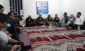 جلسه قرارگاه فرهنگی مناطق سیل زده شهرستان کارون
