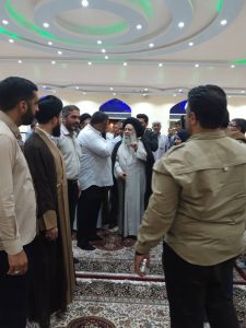 بازدید آیت الله موسوی جزایری،نماینده ولی فقیه در خوزستان از مناطق سیل زده شهرستان کارون
